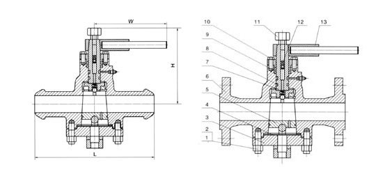 美标(biāo)壓力平衡式倒(dao)裝油密封旋塞(sai)閥