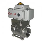  内螺紋氣動(dong)球閥Q611F