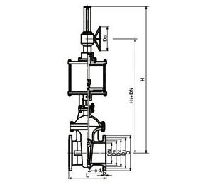Z641W不鏽鋼(gāng)氣動閘(zha)閥